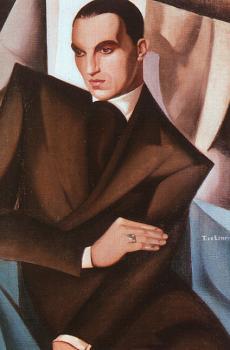 塔梅拉 德 萊姆皮卡 Portrait d'Homme